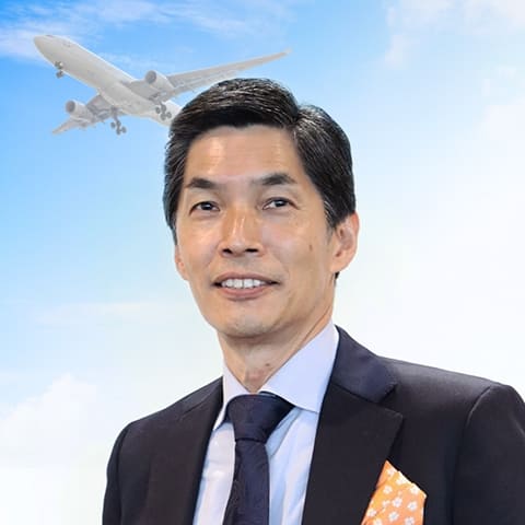 ANA NEO President and CEO Mitsuo Tomita